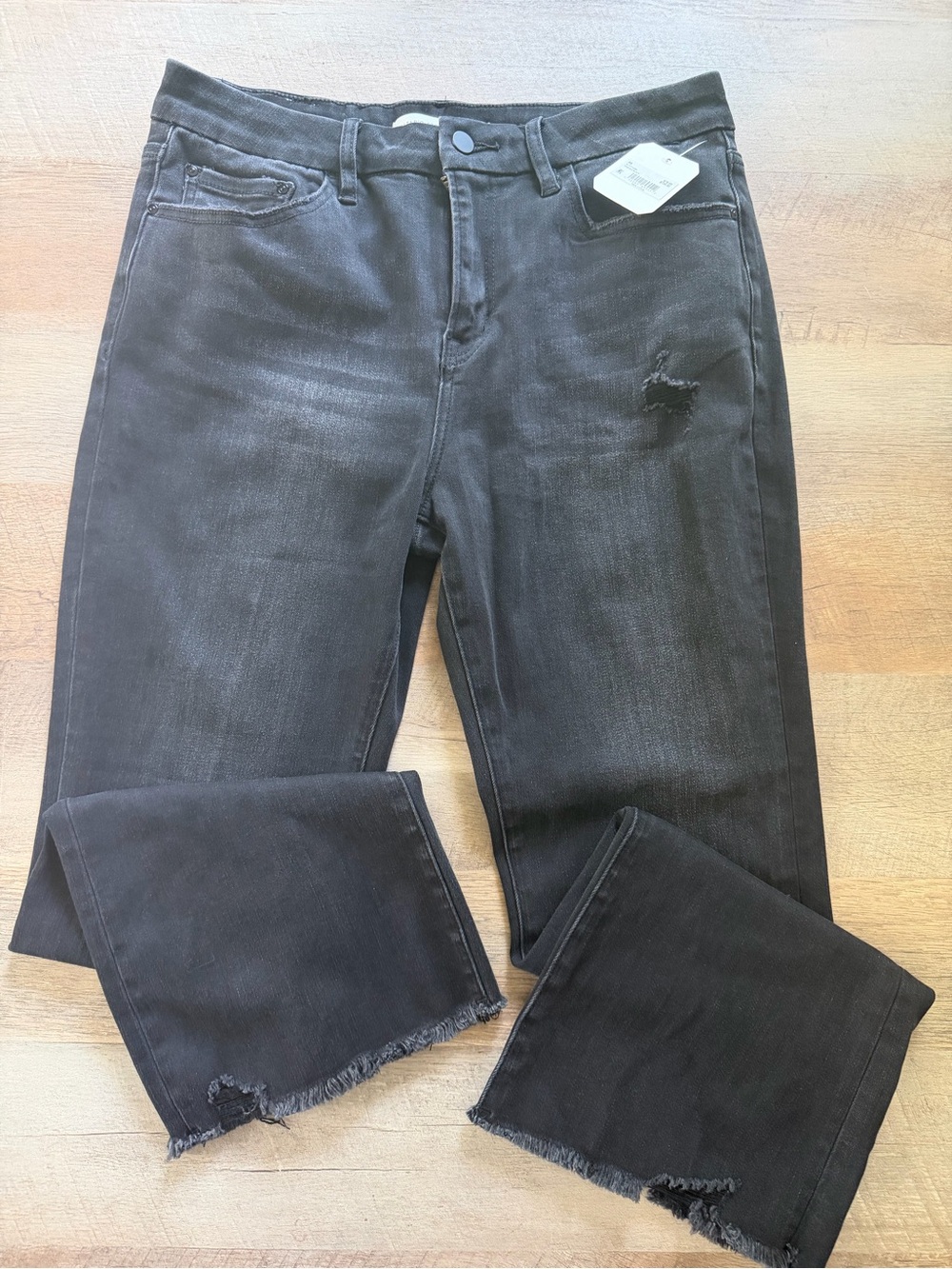 NWT Altar’d State Black Distressed Jeans Size 30